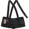 Proflex By Ergodyne Support, w/Suspenders, Spandex, 30-34Waist, Med, Black EGO11283 - alternate 1